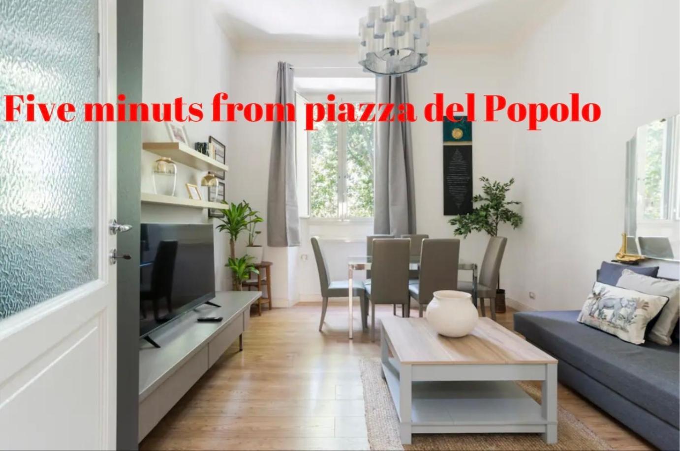 Apartamento Tiber Majesty 25 Piazza Del Popolo Roma Exterior foto